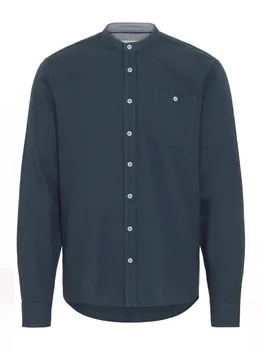 Рубашка на пуговицах классического кроя BLEND BHBobby Shirt mandarin, синий