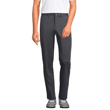 Мужские брюки для гольфа традиционного кроя Lands End Flex Performance Lands' End, цвет Charcoal