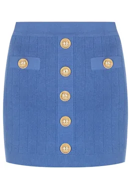 Юбка из вискозы BALMAIN