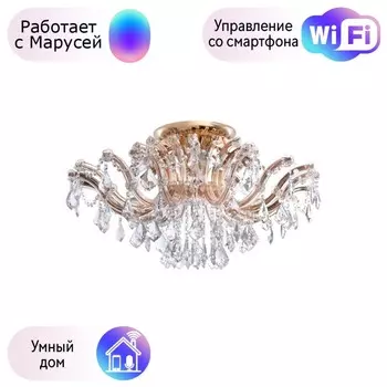 Потолочная люстра Chiaro Луиза с поддержкой Маруся 383010106-М
