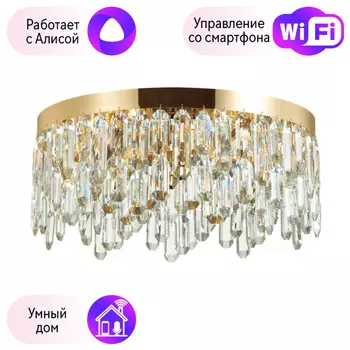Потолочная люстра Dakisa Odeon Light с поддержкой Алиса 4986/6C-A
