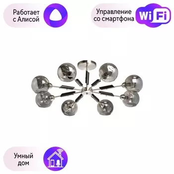 Потолочная люстра DeMarkt Гамбург с поддержкой Алиса 605016708-A