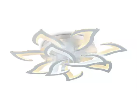 Потолочная диммируемая люстра с пульто ДУ Ambrella light ACRYLICA FA4473