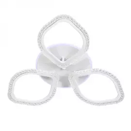 Потолочная диммируемая люстра с пультом ДУ Escada Bubble 10251/3LED BL White