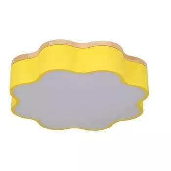 Потолочная диммируемая люстра с пультом ДУ Escada Floret 10208/1LED (Yellow)
