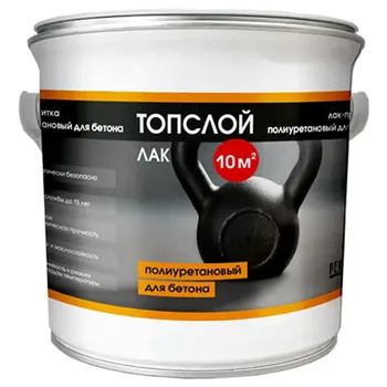 Лак для бетона Perfekta Топслой 3 кг цвет белый