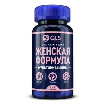 Женская формула GLS, 430 мг, 60 шт, капсулы