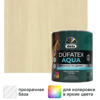 Пропитка для дерева водная прозрачная Dufatex aqua 0.75 л