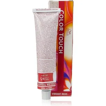 Professionals Color Touch 77/45 Средний блондин Интенсивный красный махагон 60мл, Wella