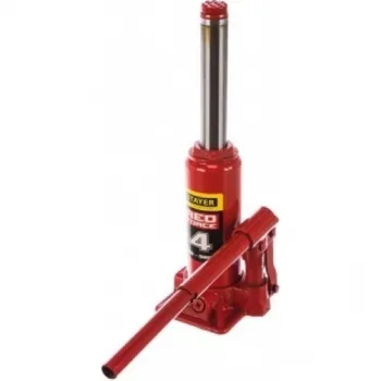Домкрат бутылочный гидравлический STAYER RED FORCE, 4т, 195-380 мм в кейсе (43160-4-K)