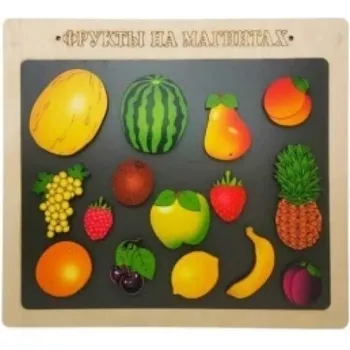 Магнитная игра Нескучные игры "Фрукты на магнитах" 15 дет арт.8351/30
