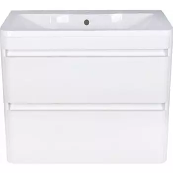 Тумба с раковиной Style line Атлантика Люкс 60 подвесная, антискрейч (СС-00002206 + 2000949232843)