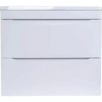 Тумба с раковиной Style line Бергамо мини 60х35 Люкс Plus подвесная, белая (СС-00002316 + 2000949236377)