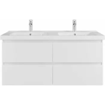 Тумба с раковиной Sanstar Riana 125х45 белая (317.1-1.5.1.К)