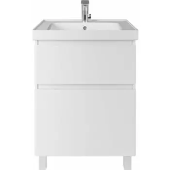 Тумба с раковиной Sanstar Riana 60х45 белая (301.1-1.5.1.К)