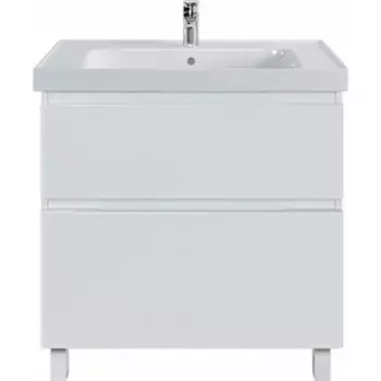 Тумба с раковиной Sanstar Riana 90х45 белая (365.1-1.5.1.КГРЕ)