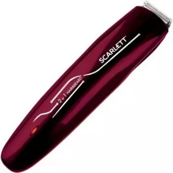 Машинка для стрижки Scarlett SC-HC63C65 бордовый