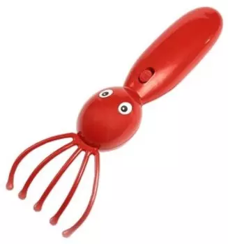 Массажер Luazon Home LEM-42 красный (2672152) для головы