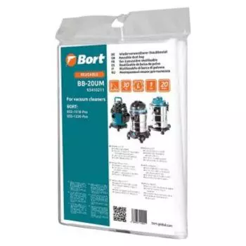 Мешок для пылесоса Bort BB-20UM 1шт (93410211)