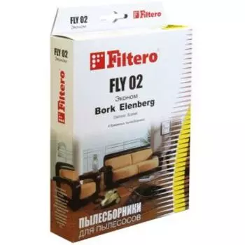 Мешок для пылесоса Filtero FLY 02 (4) ЭКОНОМ