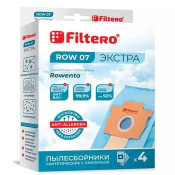 Мешок для пылесоса Filtero ROW 07 (4) ЭКСТРА