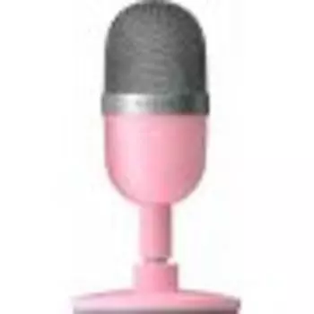Микрофон Razer Seiren Mini Quartz-Ultra-compact розовый (rz19-03450200-r3m1)