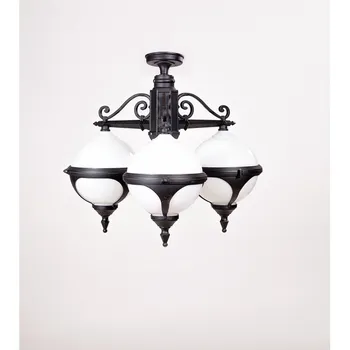 Потолочный светильник уличный IP44 Oasis Light VENA 88470A/3 Bl в форме шара