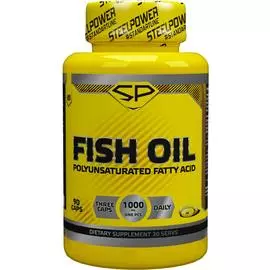 Рыбий жир FISH OIL, 90 капсул, STEELPOWER