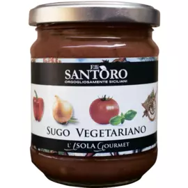 Соус вегетарианский с перцами, 180 гр, SANTORO