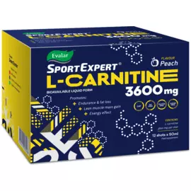 SportExpert L-карнитин, 3600 мг, 12*50 мл, флаконы, Эвалар