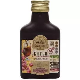 Сбитень "Столбушинский" Клюквенный, 100 мл, Столбушинский Продукт