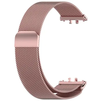 Ремешок Milanese Loop для Samsung Galaxy Fit 3 SM-R390 из нержавеющей стали, сетчатый браслет, ремешок серебряный