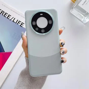 Чехол для телефона Huawei Mate60 Pro Panda из кожи: Полное покрытие, защита от падений, симпатичная и модная индивидуальность. MATE 60 белый/чёрный