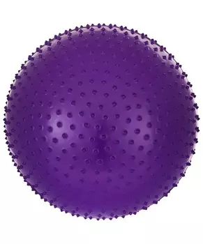 Мяч гимнастический массажный STARFIT GB-301 65 см, фиолетовый (антивзрыв) 1/10