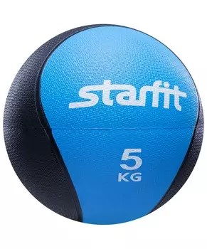 Медбол STARFIT Pro GB-702, 5 кг, синий 1/4