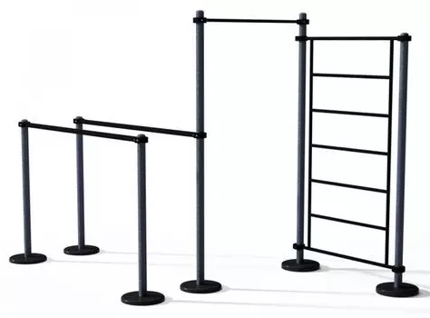 ШВЕДСКАЯ СТЕНКА, БРУСЬЯ И ТУРНИК MB BARBELL MB 7.81