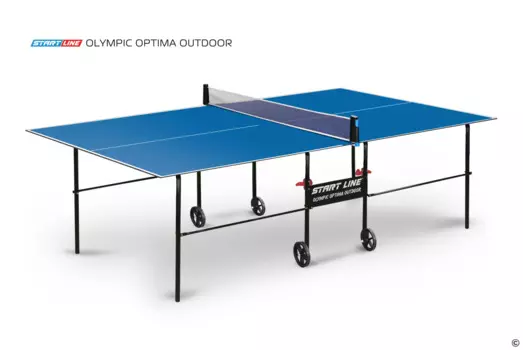 Стол теннисный Olympic Optima Всепогодный, синий