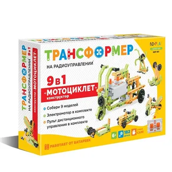 Конструктор ND Play мотоциклет 9 в 1