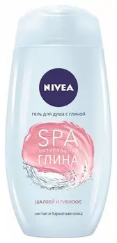 Гель для душа "SPA натуральная глина. Шалфей и гибискус"