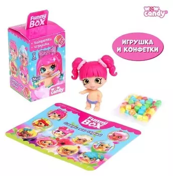 Funny Box «Малышки», конфеты, игрушка