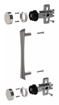 Фурнитура для двери стеклянной (Код 640426), кф-941