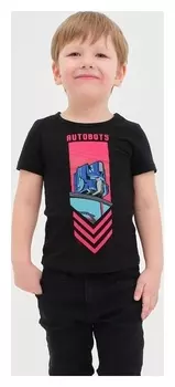 Футболка детская "Autobots", Transformers, рост 86-92, чёрный