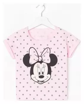 Футболка детская Disney "Минни", рост 110-116 (32)
