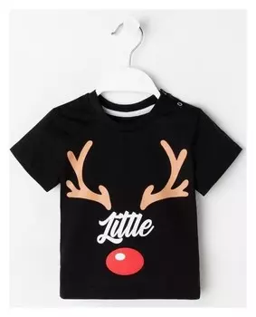 Футболка детская Kaftan "Хmas Litlle One" р.32 (110-116)