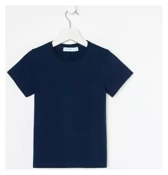 Футболка Kaftan "Basic Line" р.34 (122-128), индиго