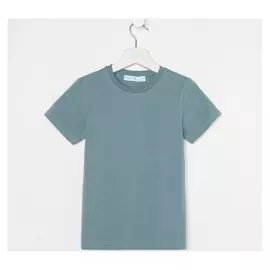 Футболка Kaftan "Basic Line" р.34 (122-128), зеленый