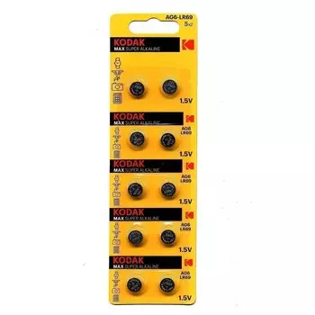 Батарея Kodak AG6,371A,LR920,171, 1.5V, 1 шт