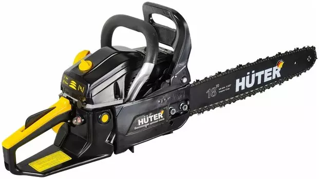 Бензопила Huter BS-6218, 3300Вт, 4.5 л.с., бензиновая, шина 45 см, шаг 0.325 дюйма, емкость топливного бака 560мл, 7.2 кг (70/6/22)