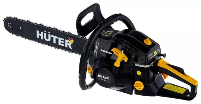 Бензопила Huter BS-62, 3300Вт, 4.5 л.с., бензиновая, шина 50.5 см, шаг 0.325 дюйма, емкость топливного бака 0.56 л, 7.5кг (70/6/6)