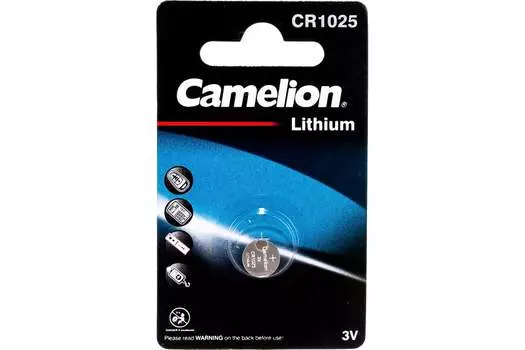 Батарейка Camelion CR1025, 3V, 1 шт. (5228)